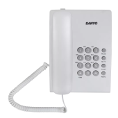Телефон проводной SANYO RA-S204W