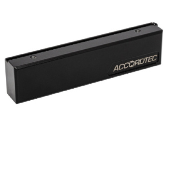 Электромагнитный замок AccordTec ML-200K Premium Black с уголком