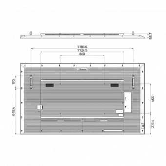 Информационный дисплей Hisense 75DM66D